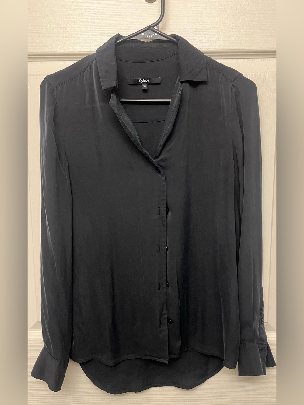 Quince Washable Silk Button Down